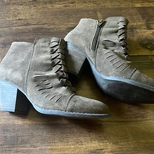 Brown Massimo mini ankle boots